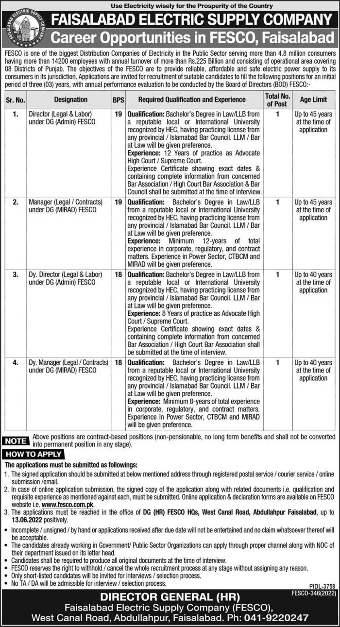 Director and Manager Jobs 2022