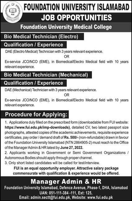 Biomedical Technician Jobs 2022