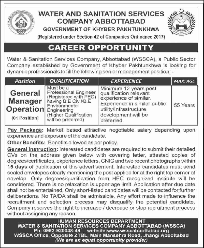 General Manager Operation Jobs 2022