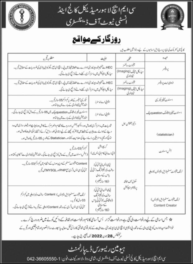 Professor and Office Assistant Jobs 2022