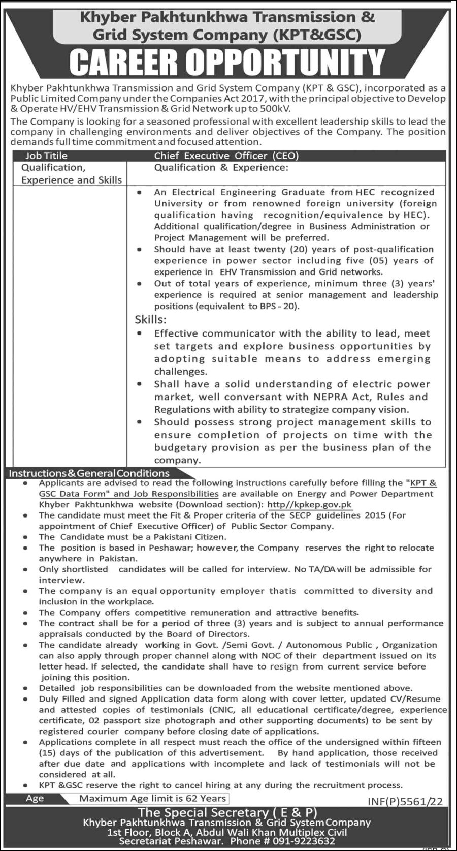 Chief Executive Officer CEO Jobs 2022