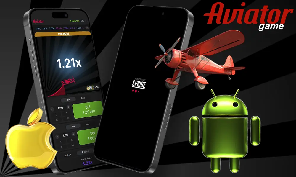 Information about the mobile application of the game Aviator